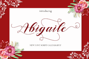 Abigaile: A Vintage Script Font for Web Design