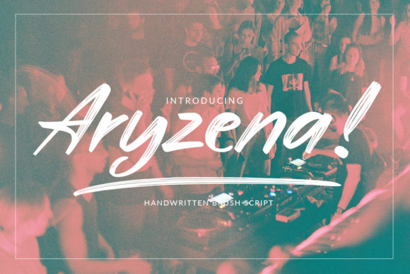 Aryzena: The Script Handwritten Font for Bold Branding