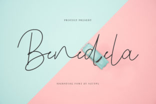 Benedela: A Premium Script Handwritten Typeface for Web Design
