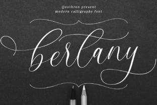 Bertany: A Bold Script Font for Campaigns