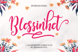 Blessinhet: A Playful Script Font for Modern Campaigns