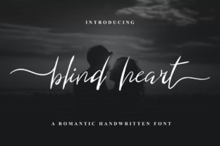 Blind Heart Typeface for Authentic Campaigns