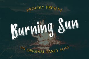 Burning Sun Font for Modern Web Design