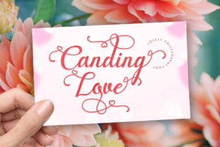 Canding Love: A Script Handwritten Typeface for Web Design