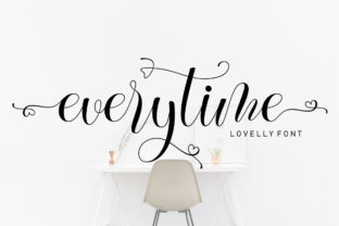Everytime: A Soft Script Typeface for Web Design