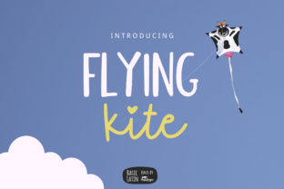 Flying Kite Script Font for Handmade Makers