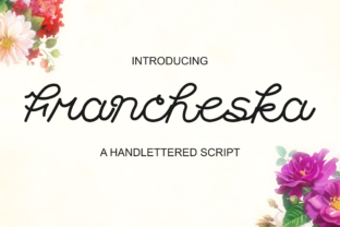Francheska Font: Modern Script for Editorial Design