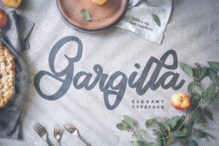 Gargilla Script Font for Small Business Branding