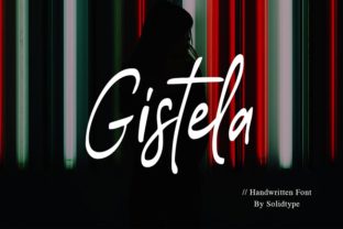 Gistela: A Handwritten Script Font for Authentic Design