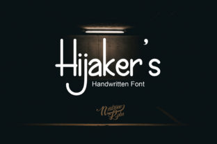 Hijaker s Font for Modern Web Design