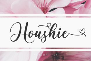 Houshie: A Charming Script Font for Web Design