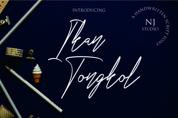 Ikan Tongkol: A Delicate Script Font for Campaigns