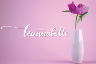 Kannabelle: A Playful Script Font for Crafters