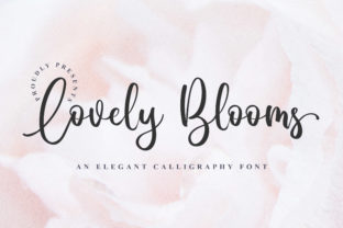 Lovely Blooms Font for Small Business Branding