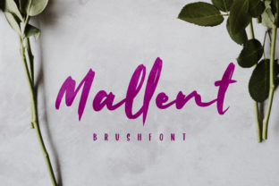 Mallent: A Bold Script Font for Web Design