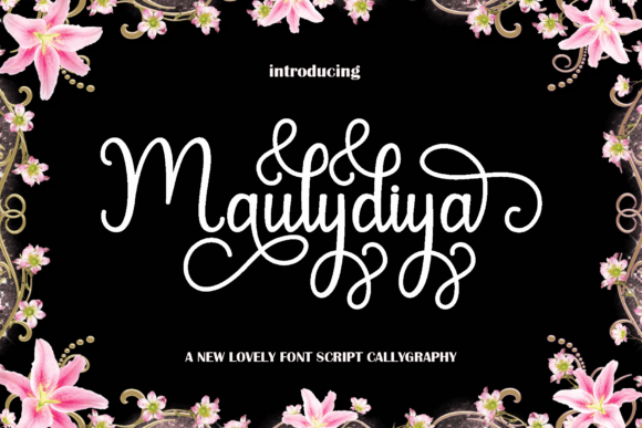 Maulydiya: A Friendly Script Handwritten Typeface