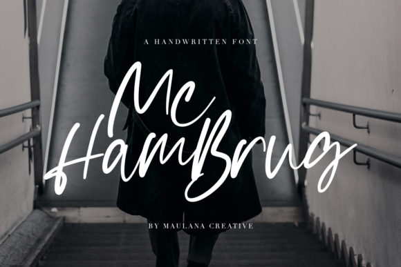 Mc Hambrug: A Modern Script Typeface for Web Design