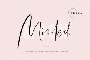 Minted Font Review: A Charming Script for Designers