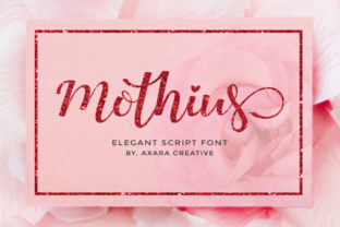 Mothius: A Soft Script Typeface for Branding