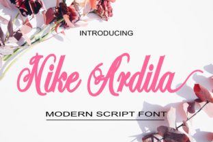 Nike Ardila: A Versatile Script Handwritten Font for Branding