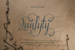 Qualyty Font Review: Elegant Script for Branding
