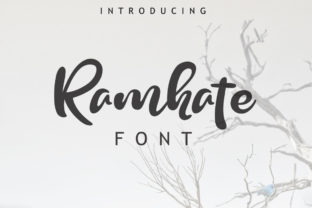 Ramhate Typeface for Bold Brand Identity