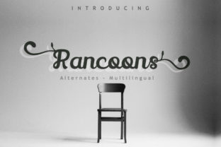Rancoons: A Playful Script Font for Small Business Branding