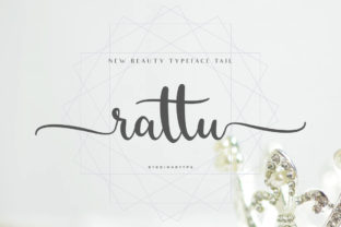 Rattu: A Bold Script Typeface for Editorial Design
