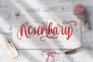Rosemhary: A Romantic Script Font for Elegant Branding