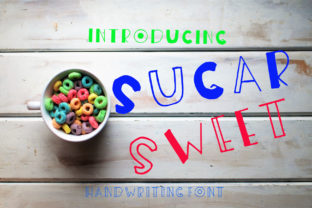 Sugar Sweet: A Script Handwritten Font for Editorial Design