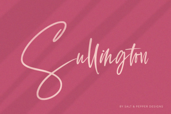 Sullington: A Script Font for Polished Branding