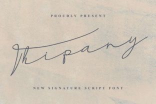 Thipany Font Review: Elegant Script for Designers