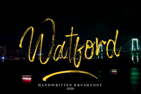 Watford Brush Typeface for Bold Branding